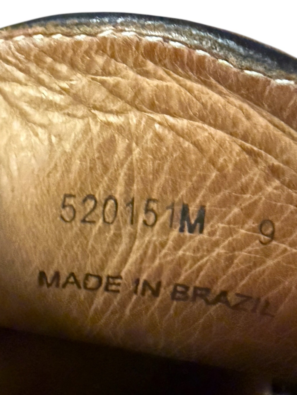 Martin Dingman Dark Brown Pebbled Leather Horse Bit Loafers 9M Brazil 52015M - Picture 15 of 15